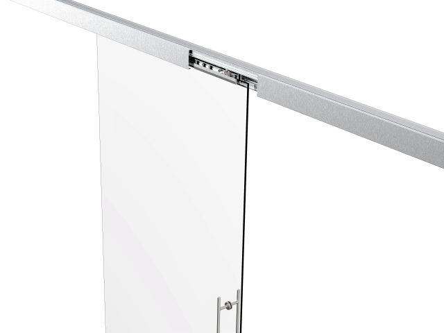 Fittings - sliding glass doors - aluminium rail